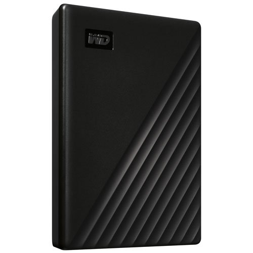 WD My Passport 4TB USB Portable External Hard Drive (WDBPKJ0040BBK-WESN) - Black - Image 2