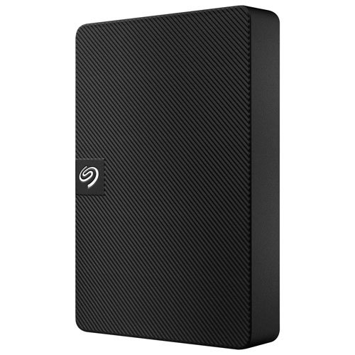 Seagate Expansion 4TB USB 3.0 Portable External Hard Drive (STKM4000400) - Black