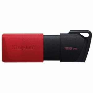 Kingston Digital 128 GB USB 3.2 + USB Flash Drive (DTXM/128GBCR) - Black, Red