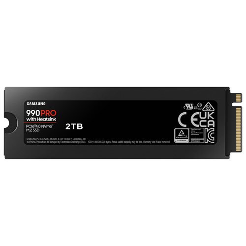 Samsung 990PRO 2TB NVMe PCI-e Internal Solid State Drive with Heatsink - Optimized for PS5 - Image 3
