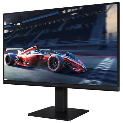 Samsung Essential S3 24" FHD 100Hz 5ms GTG IPS LED Monitor (LS24D300GANXZA) - Black - Image 2